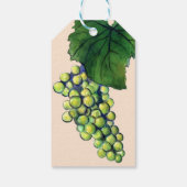 Druiventhema aanpasbare cadeaubijsluiter cadeaulabel (Achterkant)