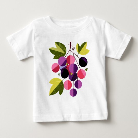 Druiventros – Leuke Fruit Illustratie voor Kindere (Voorkant)
