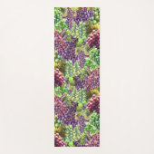 Druiventrossen collage realistisch rood groen frui yogamat (Voorkant)