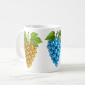 Druiventrossen Koffiemok (Voorkant links)