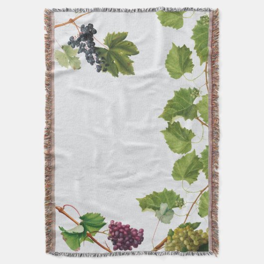 Druiventuin Grieks eiland Middellandse Zee Deken (Voorkant Verticaal)