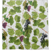 Druiventuin Grieks eiland Middellandse Zee Douchegordijn (Voorkant)