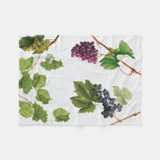 Druiventuin Grieks eiland Middellandse Zee Fleece Deken (Voorkant (Horizontaal))