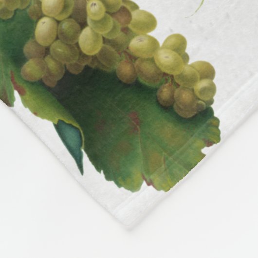 Druiventuin Grieks eiland Middellandse Zee Fleece Deken (Hoek)