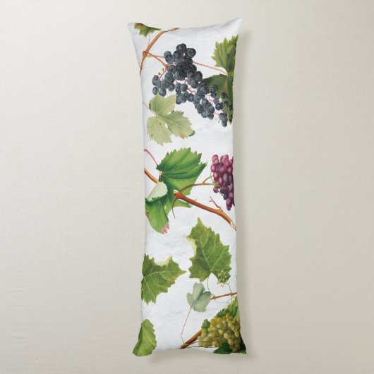 Druiventuin Grieks eiland Middellandse Zee Lichaamskussen (Achterkant (Verticaal))