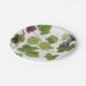 Druiventuin Grieks eiland Middellandse Zee Papieren Bordje (Gekanteld)