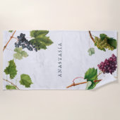 Druiventuin Grieks eiland Middellandse Zee Strandlaken (Voorkant)