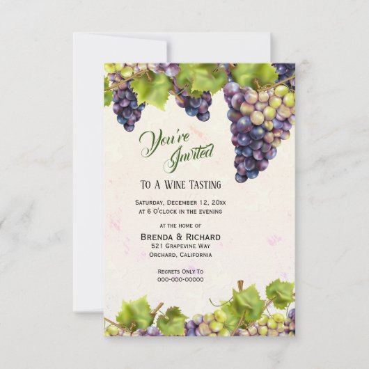 Druiventuin Middellandse Zee Kaart (Voorkant)