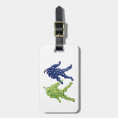 Druivenvrienden Bagagelabel (Voorkant verticaal)