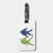 Druivenvrienden Bagagelabel (Achterkant verticaal)