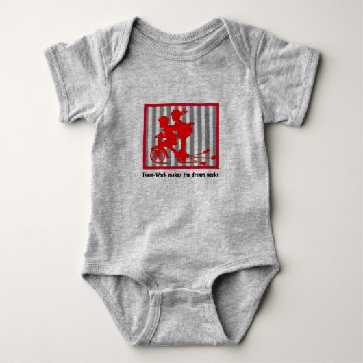 Druivenwiel Baby Romper (Voorkant)