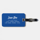 Druivenwijn en wijndruivenwijnbouwdepot bagagelabel (Achterkant horizontaal)