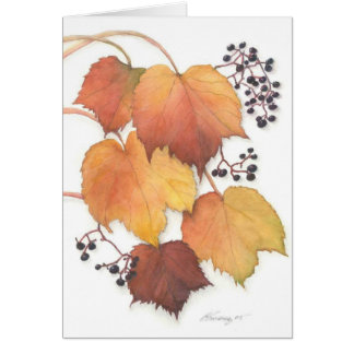 Druivenwijn in het najaar