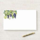 Druivenwijn Post-it® Notes (Op bureau)