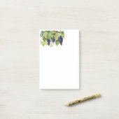 Druivenwijn Post-it® Notes (Op bureau)