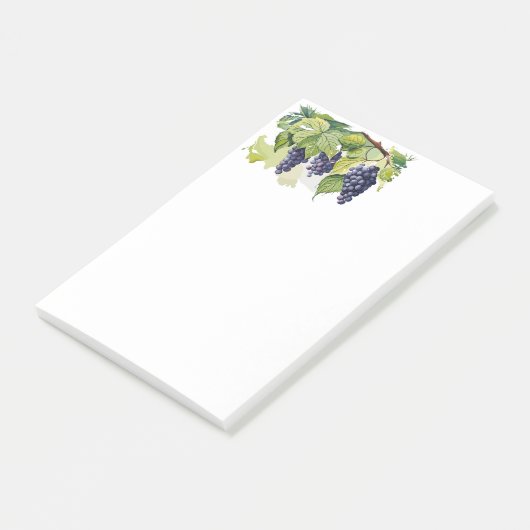 Druivenwijn Post-it® Notes (Schuin)