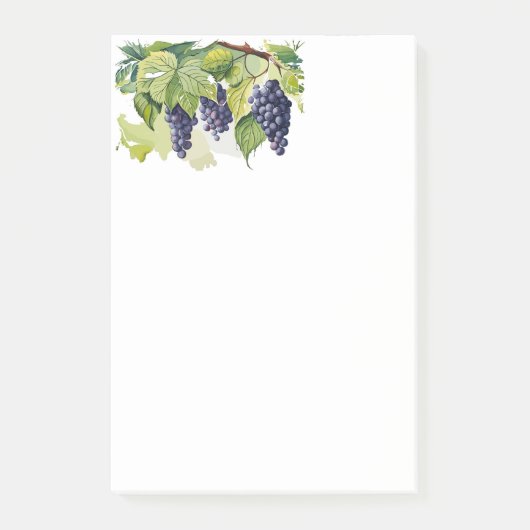 Druivenwijn Post-it® Notes (Voorkant)