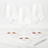 Druivenwijn Wijnglaslabel (Set)