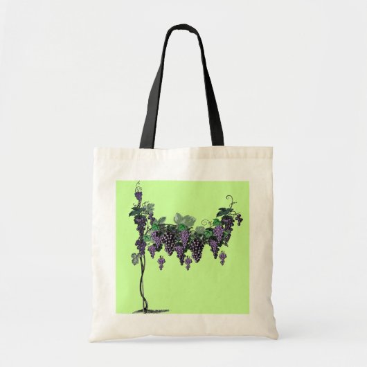 Druivenzak Tote Bag (Voorkant)
