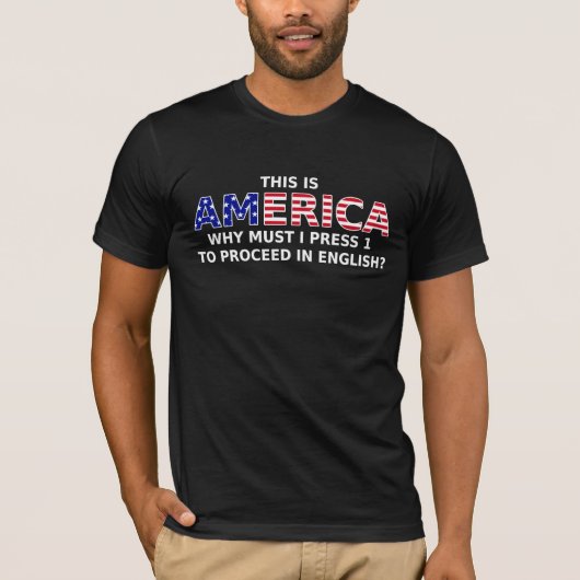 Druk 1 om verder te gaan Grappig T-shirt Humor (Voorkant)