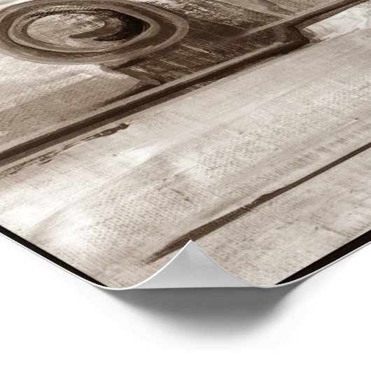 Druk 20x16in Origineel het Schilderen Abstract Mod Poster (Hoek)