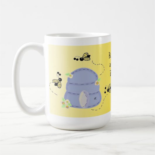Druk als een Bij Koffiemok (Links)