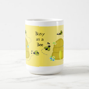 Druk als een Bij Koffiemok