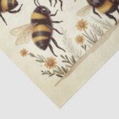 Druk als een Bij Tissuepapier (Detail)