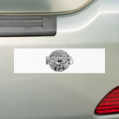 Druk Bumpersticker (Op auto)