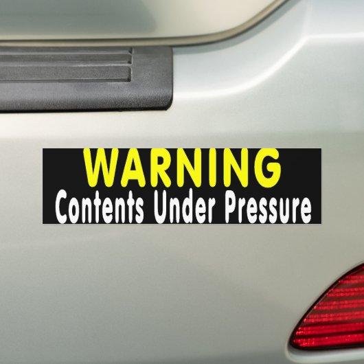 Druk Bumpersticker (Op auto)