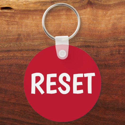 Druk de Button van het Terugstellen Sleutelhanger (Achterkant)