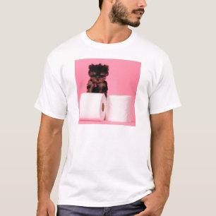Druk de Charmin niet in T-shirt
