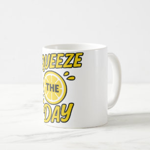 Druk de dag in koffiemok