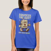Druk de dag in t-shirt (Voorkant)