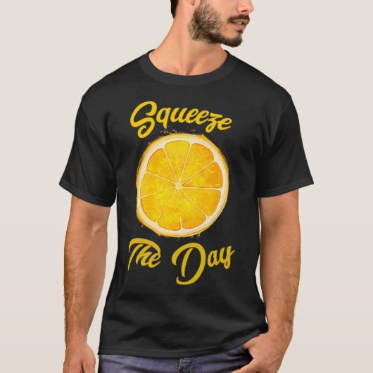 Druk de dag in t-shirt (Voorkant)