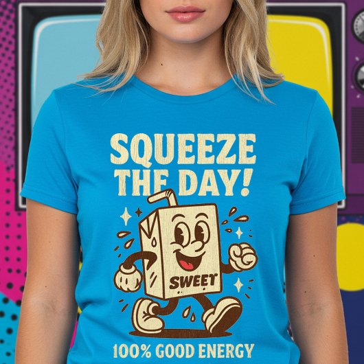 Druk de dag in t-shirt