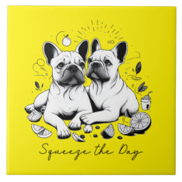 Druk de dag in tegeltje