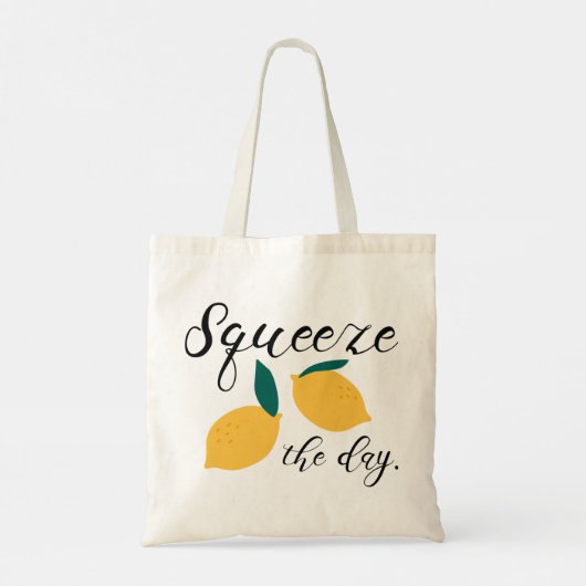 Druk de dag in tote bag (Achterkant)