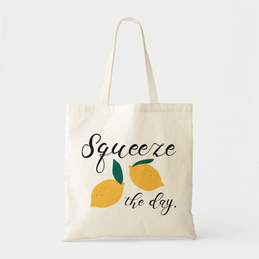 Druk de dag in tote bag (Voorkant)