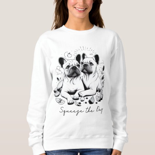 Druk de dag in trui (Voorkant)