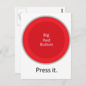 Druk de knoop briefkaart (Voorkant / Achterkant)