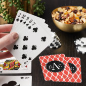 Druk de Met monogram van Barcelona van de guave Pokerkaarten (Insitu)