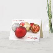 Druk de van de bedrijfs douane van de Kerstkaart Feestdagen Kaart (Voorkant)