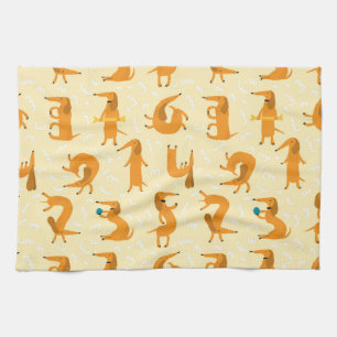 Druk Doxie van de Handdoek van de Keuken van de