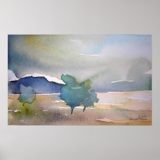 Druk 'Early Morning 01' af - van Miki Poster