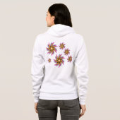druk flora hoodie (Achterkant volledig)