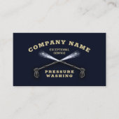 Druk het wassen Macht Wassen Visitekaartje (Voorkant)