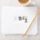 Druk je eigen Vrijgezellenfeest vogelkooi af Etiket (Insitu)