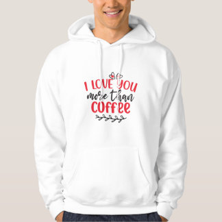 Druk je liefde uit deze Valentijnsdag ik hou van j Hoodie