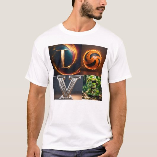 DRUK JE LIEFDE UIT MET STIJL T-SHIRT (Voorkant)